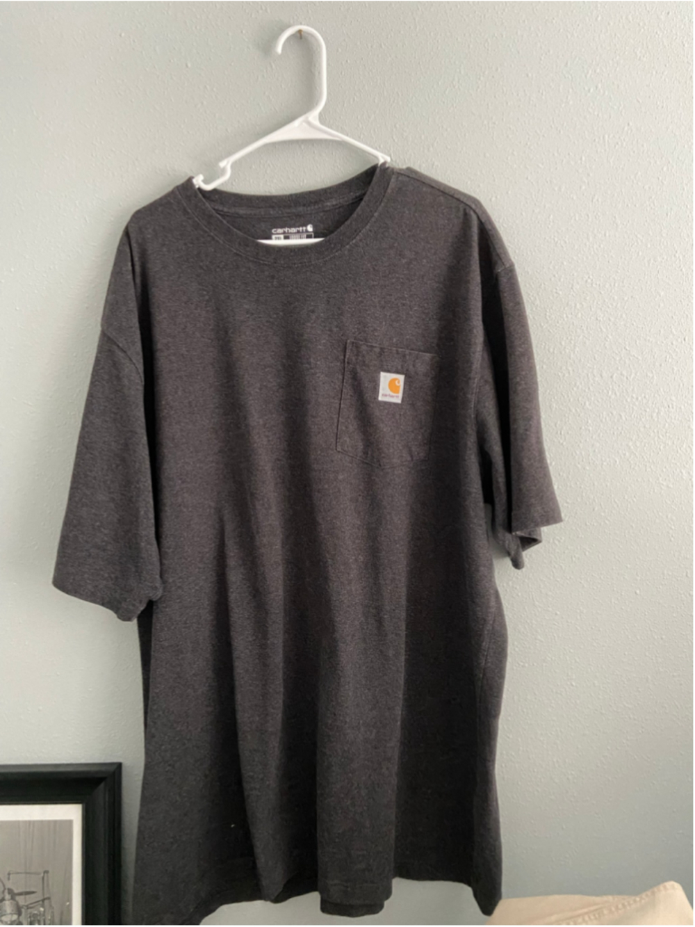 Carhartt gray/black loose fit T-shirt, size 2 XL tall